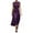 Purple, variant on Kaemgyyd Formal Dresses for Women Summer Sleeveless Ruched Work Dress High Waist Elegant Party Cocktail A-Line Flowy Dresses