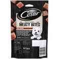 CESAR Meaty Bites Grain Free Dog Treats Beef Recipe, 8 oz. Pouch