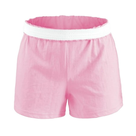 - Soffe Big Girl's V-Notch Legs Exposed Elastic Waist Knit Short, Style B037