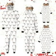 thumbnail image 6 of Lopecy-Sta Matching Family Christmas Onesie Pajamas – Holiday Hooded Jumpsuit Sleepwear Pjs for Kids Xmas Loungewear for Children, 6 of 8