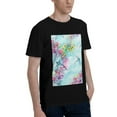 thumbnail image 2 of Bingfone Dragonfly Floral Men'S Loose Fit Short-Sleeve Pocket T-Shirt, 2 of 7
