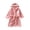 Z1-Pink, variant on Girls Hooded Robes Bath Robe for Kids Soft Fuzzy Bathrobe for Girl(Pink,3-4Y)
