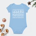 thumbnail image 4 of Hakuna Mapoopoo - Baby Clothes - Funny Newborn Bodysuit Outfits for Boys And Girls Sky Blue-style 12months, 4 of 7