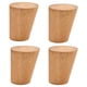 thumbnail image 2 of Patas de mesa de madera, pies de madera, pies de muebles, pies de sofá con placas de montaje y tornillos para gabinetes, sofás, mesas de café, gabinetes de TV y otras patas de muebles., 2 of 7