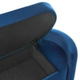 thumbnail image 6 of Accent Chair Bench, Midnight Blue, Velvet, Living Kitchen Cafe Bistro Hospitality Restaurant, Modern Contemporary Boutique HB34372, 6 of 8