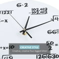 thumbnail image 3 of Reloj De Pared Matemático, Reloj De Pared De Guardería, Reloj De Pared 3D Para Decoración De Pared, 3 of 8