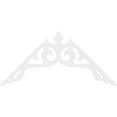 thumbnail image 2 of Ekena Millwork 72"W x 36"H x 1"P (12/12) Pitch Amber Architectural Grade PVC Gable Pediment, 2 of 5
