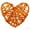#05-Orange, variant on 2.4" Valentine Day Heart Rattan Wicker Balls Shape Hanging Ornaments Vase Bowl Fillers for Wedding Party Home Decor Table Tree Decorations, HAODEJW, Pink