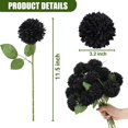 thumbnail image 6 of 12Pcs Artificial Chrysanthemums Flowers Ball Silk Fall Chrysanthemums Fake Mums for Indoor Outdoors Garden Home Wedding Bouquet Thanksgiving Autumn Decor, 6 of 7