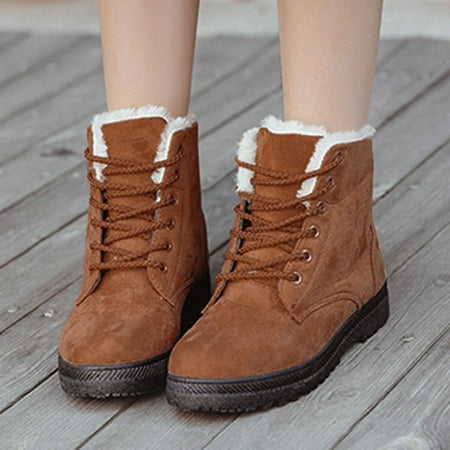 

Snow Boots Flat-Heel Autumn And Winter Plus Size Cotton Short Women s Boots