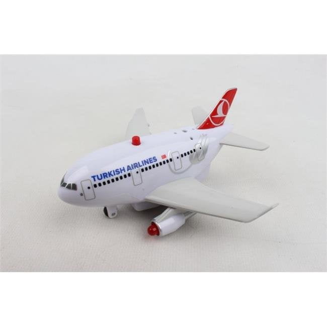 LOT POLISH Airways Airlines Fun Toy PullBack Plane Airplane Lights Jet Noise Toy 