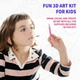 thumbnail image 2 of Kit de arte infantil SpiceBox 3D Color Me con lápices 3D, 2 of 6