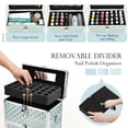 thumbnail image 4 of Organizador de maquillaje FRENESSA extra grande con cajón y espejo, 4 of 7