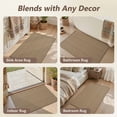 thumbnail image 7 of SIXHOME 20" x 71" Kitchen Rug and Mat Nonslip Stripes Indoor Floor Rug Beige, 7 of 7