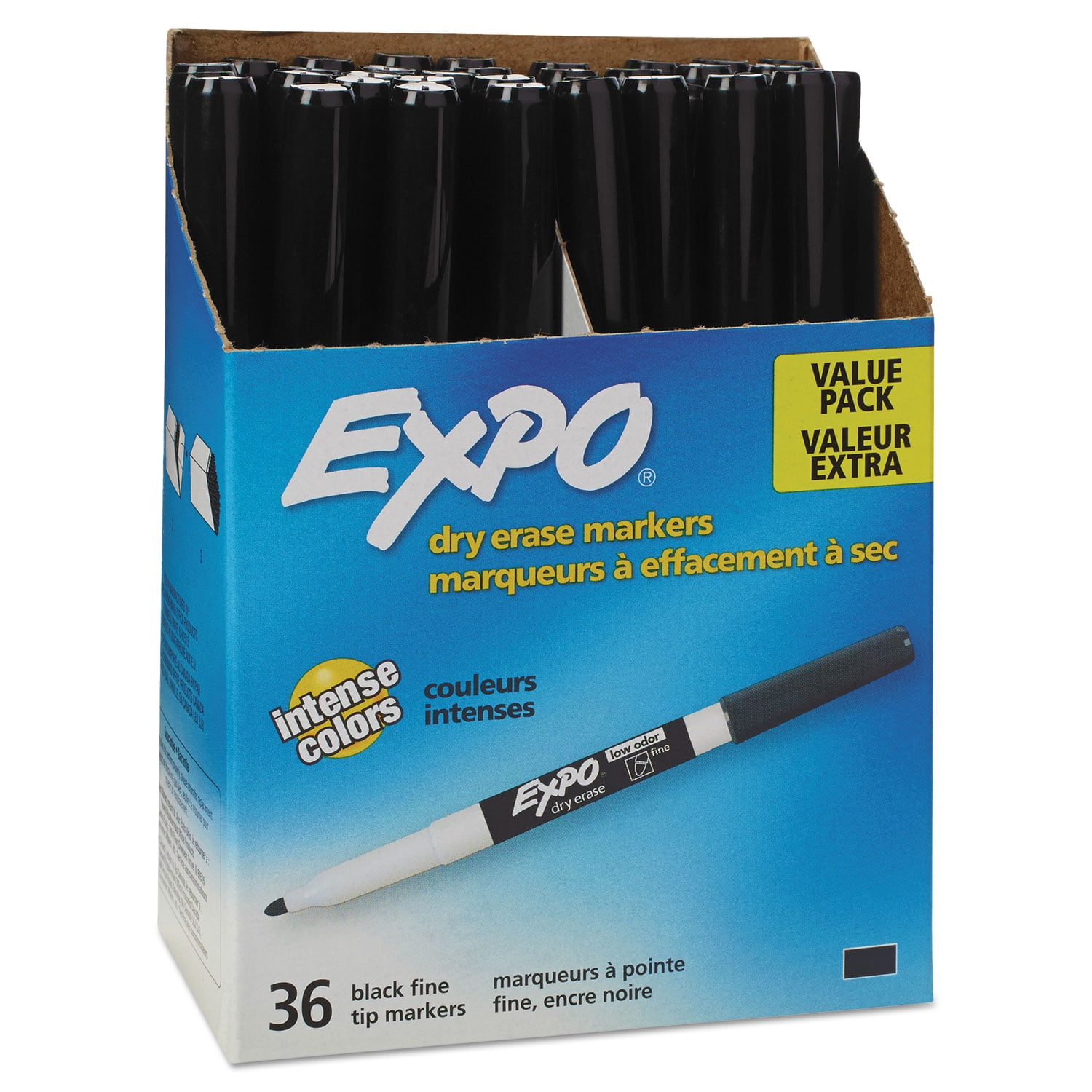 Sanford Ink 1921062 Low Odor Dry Erase Marker- Black