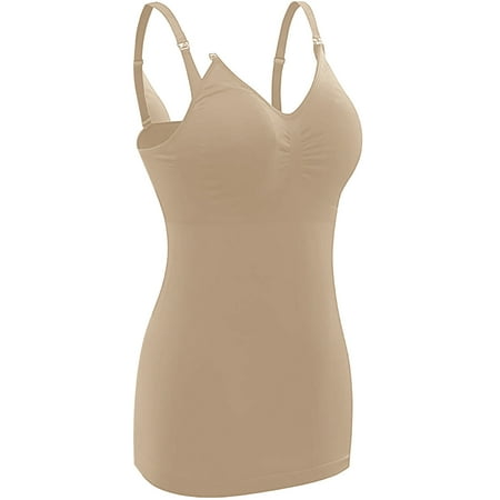 

Oalirro Camisole for Women Ladies Soft High Elastic Body Shaping Front Buckle Nursing Underwear