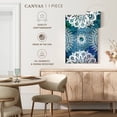 thumbnail image 5 of Elephant Stock White Mandala Wall Art - Decor Elements Canvas Canvas - 8" x 12", 5 of 8