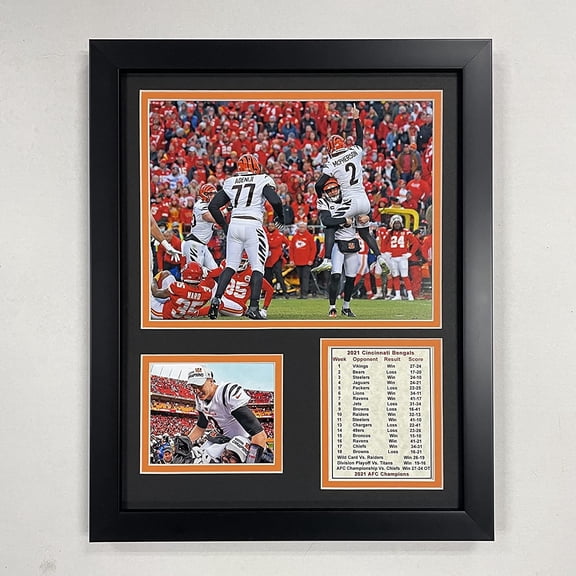 Cincinnati Bengals | 2021 AFC Champions | 12"x15"