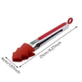 thumbnail image 3 of Kitchen Tongs For Cooking Heat Tongs With Silicone Tip Stainless Steel Handle For Cooking Baking And BBQ, 3 of 4
