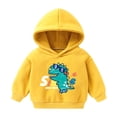 thumbnail image 5 of Mitankcoo Fashion Print Hoodie for Girls Long Sleeve Sweatshirt with Pocket Comfort Casual Warm Wear 1-8Y, 5 of 6