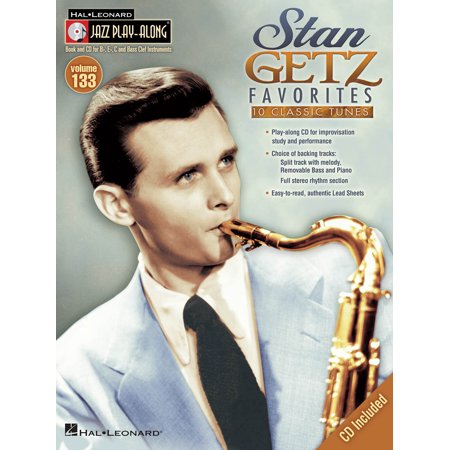 楽譜　スタン・ゲッツ／フェイヴァリッツ（Jazz Play Along(with CD)メロディー譜／輸入楽譜（T））
