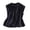 #0533-Navy, variant on Women's Blouses Floral Embroidered Round Neck Sleeveless Shirts Casual Minimalist Style Lightweight Breathable Slim Fit Tops Gift