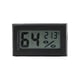 thumbnail image 1 of Billuyoard 1pc Mini Digital LCD Termómetro Higrómetro Medidor de temperatura de humedad Pantalla interior conveniente Monitoreo del detector de humedad Termómetros negro Billuyoard GJ0596-02B, 1 of 6