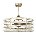 thumbnail image 4 of Ketill 24.6 in. Indoor Silver Finish Ceiling Fan with Light Kit and Remote, 4 of 5