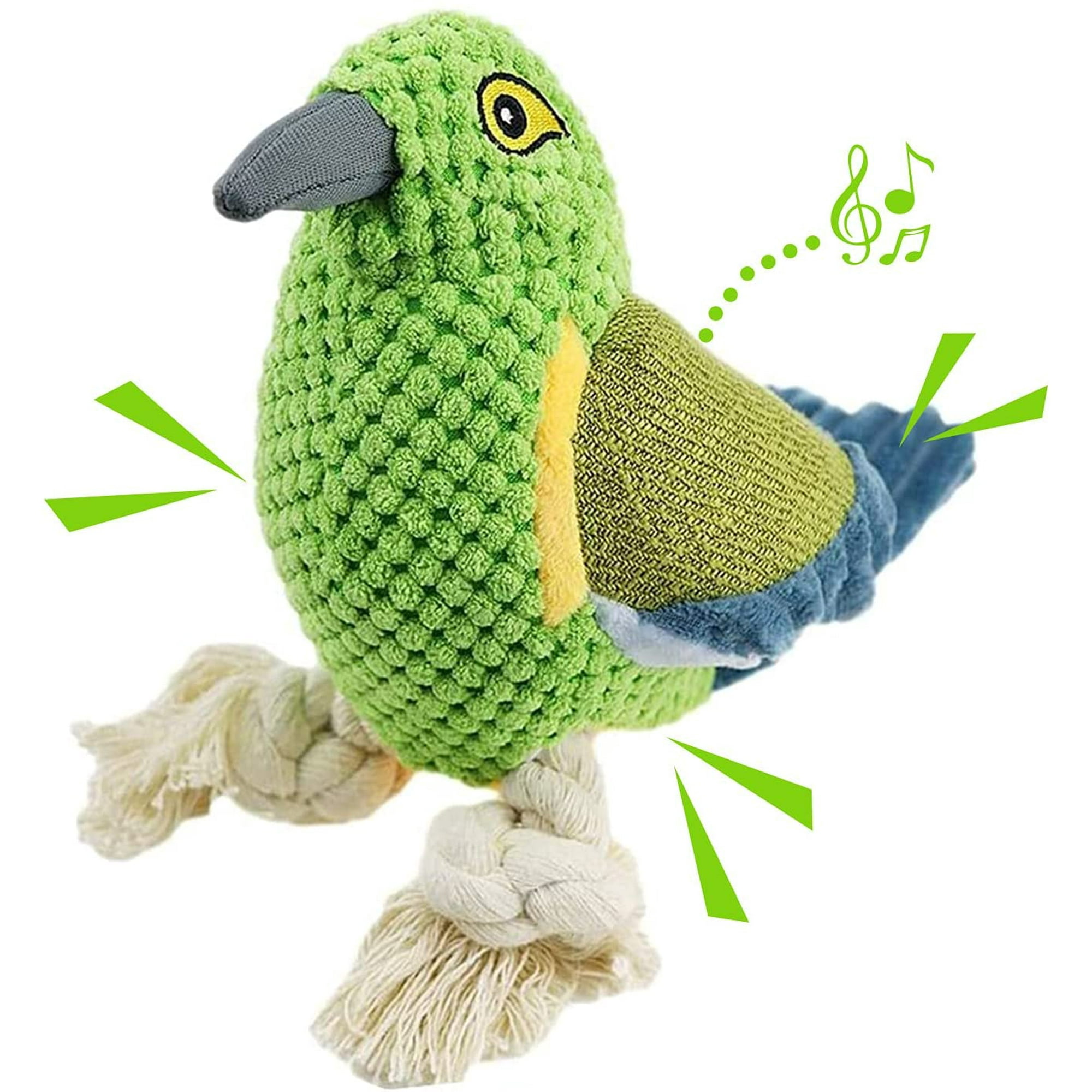 ShenMo Plush Dog Toy Squeaky Dog Toy Sound Toys Chew Toys Interactive Squeak Toys for Puppy Training Toys for Small Medium Dogs with Durable