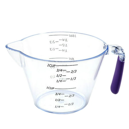 

Etereauty 1 Pc 500 ML Practical Measuring Cup Convenient Kitchen Utensil (Purple)