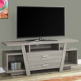 thumbnail image 2 of Tv Stand, 60 Inch, Console, Media Entertainment Center, Storage Drawers, Living Room, Bedroom, Laminate, Brown, Contemporary, Modern, 2 of 2