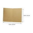 thumbnail image 4 of 20pcs Rustic Blank Note Card Blank Greeting Cards for Crafting Wedding Invitations DIY, 4 of 9