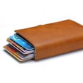 thumbnail image 3 of MINKUROW Ultra-thin RFID blocking wallet secure credit card wallet Credit Card Holders (blue), 3 of 6