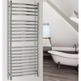 thumbnail image 2 of Heated Towel Rack, 21-Bar Wall-Mounted Electric Towel Warmer, Polished 304-Stainless Steel, Hardwired, Luxury Spa Comfort for Large Bathrooms (Vida), 2 of 14