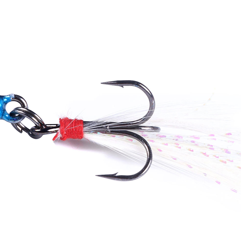 HENGJIA Spinnerbait Fishing Lures, 6pcs Composite Blade Spinner Baits, Metal Hard Baits Freshwater for Bass Walleye,2.36in/0.53oz