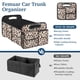 thumbnail image 3 of Organizador de maletero de coche Femular, impermeable y plegable, diseño de leopardo, 3 of 7