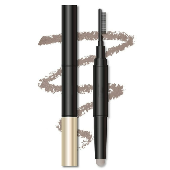 Stop Skipping Brows with This 2-in-1 Easy Brow Stick, Brow Styling Lifting Stick Waterproof, Smooth Eyebrow, Easy To Color, Long-Lasting And Not Prone To Smudging for Women