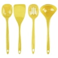 thumbnail image 1 of Calypso Basics par Reston Lloyd Ensemble d'Ustensiles en Mélamine, 4 Pcs, Citron, 1 of 1