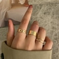 thumbnail image 1 of Silver Color Crystal Rings Set for Women, Cubic Zirconia Moon Arrow Flower Heart Finger Wedding Rings, Female Fashion Jewelry 16799, 1 of 6
