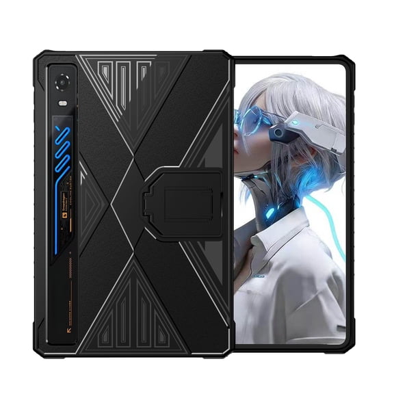 Gaming Tablet TPU Case for RedMagic Astra 2 Drop Protection Cover Tablet Shockproof Sleeve with Stand Bracket