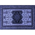 thumbnail image 1 of Ahgly Company Indoor Rectangle Persian Blue Traditional Area Rugs, 2' x 3', 1 of 4