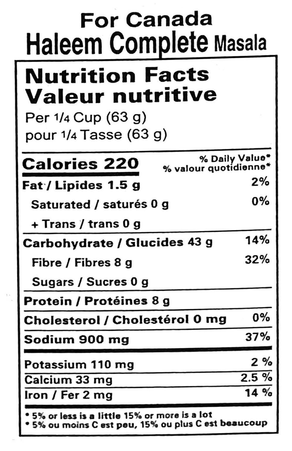 LAZIZA Mélange d'épices Haleem 100GM