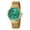 Green, variant on Quartz Watch for Men, Classic Casual Men's Analog Watch with Stainless Steel Mesh Band, Small Second Sub-Dial, 5ATM Waterproof, Fashion Men Wristwatch, Black