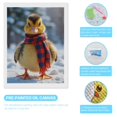 thumbnail image 3 of Diamond Art Kit for Adults, Duck Scarf Snow Cute Winter Scene Diamond Painting for Adults Beginners, 5D DIY Diamond Art Painting Kits, Colorful Diamond Painting Craft for Home Decor 12x16, 3 of 7