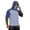 Navy&14#0408V, variant on Garbnen Ice Silk Sun Hoodie Mens Raglan UPF 50 Sun Protection Men Rash Guard Short Sleeve with Face Mask Quick Dry Cooling Summer Workout Men Fishing Shirt