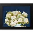 thumbnail image 2 of May 14x12 Black Modern Framed Museum Art Print Titled - Medley in Soft Navy, 2 of 5