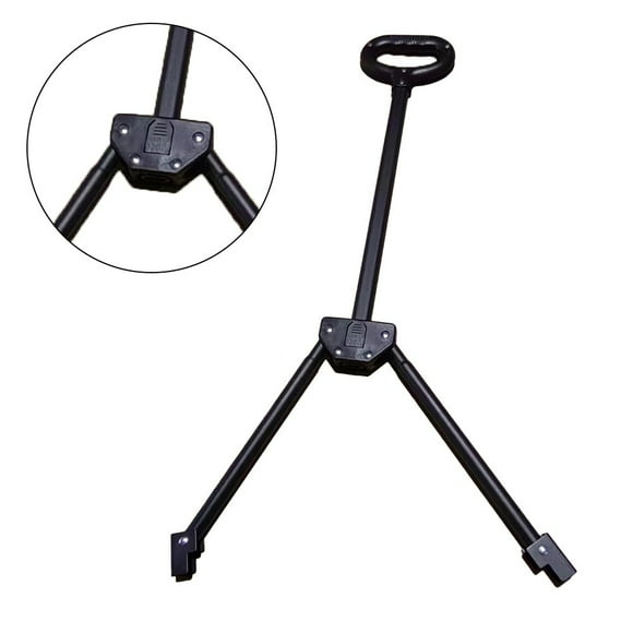 Folding Wagon Handle Push Bar Easy To Install Extendable For Camping Beach Cart Shenzhuyue