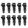 thumbnail image 3 of 10 Pcs Boucle Latérale Survie pour Bracelet Camping Randonnée, 7.5x3.5cm, 3 of 10