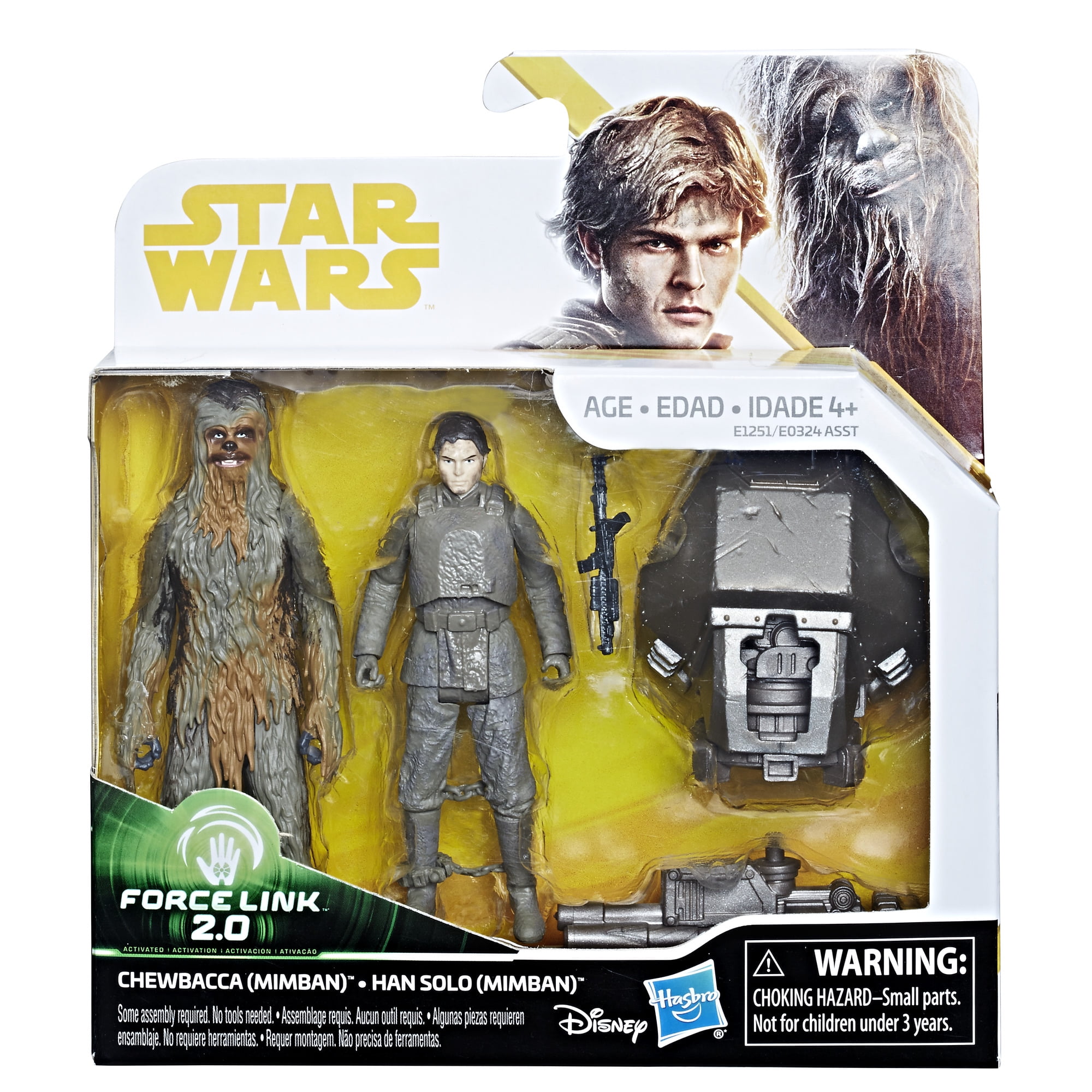 12-inch Chewbacca and Han Solo Figure 2 pack NEW  FS Star Wars Solo 