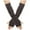 Dark Gray, variant on ameIAEA Arm Warmers Winter for Women Fashion Long Fingerless Knit Mitten Gloves Arm Sleeves with Thumb Hole